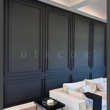 Diecor Dekoratif Boyanabilir 1 Adet 6 cm Polistren Duvar Çıtası