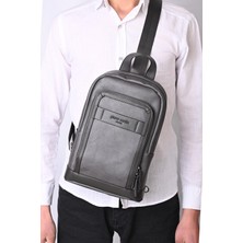 Pierre Cardin 01PC00107-GR Bodybag Sırt ve Çapraz Çanta Gri