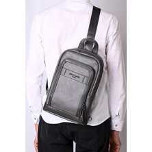 Pierre Cardin 01PC00107-GR Bodybag Sırt ve Çapraz Çanta Gri