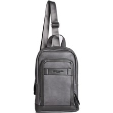 Pierre Cardin 01PC00107-GR Bodybag Sırt ve Çapraz Çanta Gri