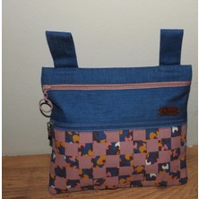 Quzellik Patchwork Bel Çantası