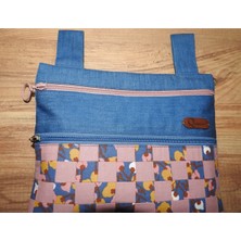 Quzellik Patchwork Bel Çantası