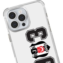 Piolent Apple iPhone 16 Beşiktaş 1903 Şeffaf Telefon Kılıfı