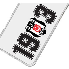 Piolent Apple iPhone 16 Beşiktaş 1903 Şeffaf Telefon Kılıfı
