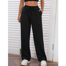 Kadın Regular Fit Ince Eşofman Altı SPR24EAK80