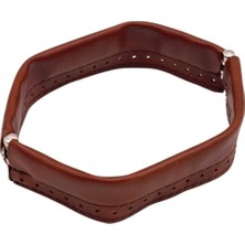 Angel Çanta Aksesuar Taba Renk Derili Metal Çanta Ağzı 18 cm