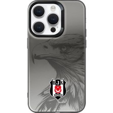 Piolent Apple iPhone 15 Pro Beşiktaş Kartal Logo Telefon Kılıfı