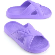 Gezer Kadın Yazlık Eva Islak Zemine Uygun Ev Bahçe Banyo Terlik