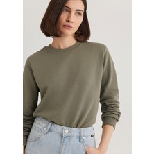 Mavi Bisiklet Yaka Yeşil SWEATSHIRT1S10183-70121