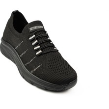 King Paolo 5181 Runner Krakers Siyah Günlük Kadın Ayakkabı