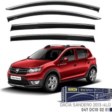 Niken Dacia Sandero Niken Kromlu Cam Rüzgarlığı 4lü Set 2013 2020