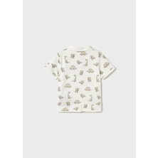 Mayoral Erkek Bebek Yakalı Tshirt Dinazorlu