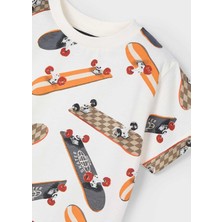 Mayoral Erkek Çocuk Baskılı Tshirt