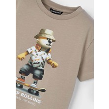 Mayoral Erkek Çocuk Baskılı Tshirt