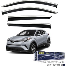 Niken Toyota Chr Niken Kromlu Cam Rüzgarlığı 4lü Set 2018 2023