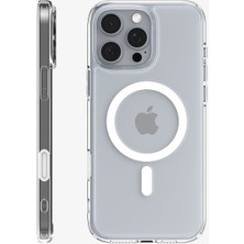 Spigen iPhone 16 Pro Max Kılıf Ultra Hybrid T (Kamera Buton Korumalı) MagFit MagSafe özellikli White - ACS08505