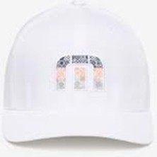 Travis Mathew Swim With Dolphins Fitted Erkek Beyaz Şapka