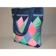 Quzellik Patchwork Kol Çantası