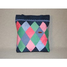 Quzellik Patchwork Kol Çantası
