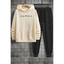 Uygun Tarz Only Trendwear  Alpha Baskılı Eşofman Takımı