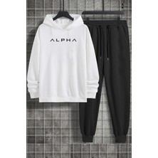 Uygun Tarz Only Trendwear  Alpha Baskılı Eşofman Takımı