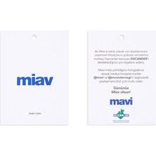 Mavi Miav Baskılı Beyaz Soket Çorap 1912598-620