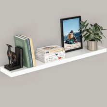Life Deco Duvar Rafı,dekoratif,uçan Raf,yüzen Raf,gizli Bağlantı 60 x 14.5  cm