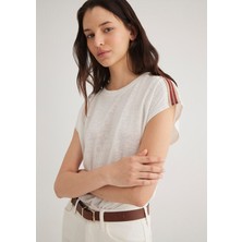 Mavi Beyaz Tişört 1612658-70057