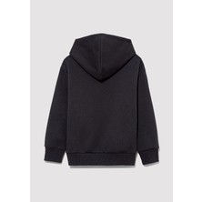 Mavi Berlin Baskılı Kapüşonlu Antrasit Sweatshirt 6S10071-70087