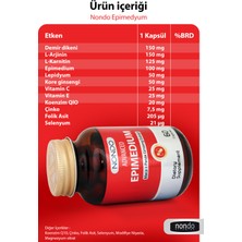 Nondo Erkekler Için Avantaj Paketi Epi Maca Tribulus Ginseng