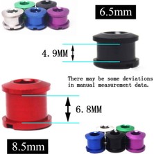Huoxun Shop C 5pc 8.5mm-Kırmızı Stil Bucklo Bisiklet Zincir Dişli Civataları Yol Mtb Tabla Vidaları Tek Çift Krank Civatalar Zincir Tekerleği Vidası Parça (Yurt Dışından)
