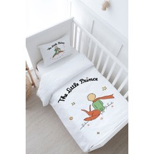 Tuğba Kuğu Bebek Boy Nevresim Takımı (100X150) - Pure Baby Serisi - Tilki ve Küçük Prens