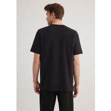 Mavi Mavi Black Baskılı Siyah Tişört 0612527-900