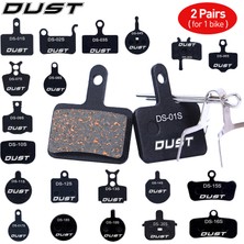 Huoxun Shop C 2 Çift DS-12S Stili 2 Çift 4 Adet Bisiklet Disk Fren Balatası Bike Hidrolik Disk Fren Balataları Yarı Metalik Bisiklet Fren Balataları Bb5 Bb7 Avid Sram Için (Yurt Dışından)
