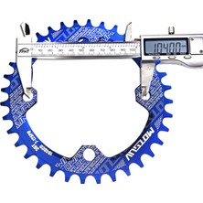 Huoxun Shop C Altın 34T Yuvarlak Stil Motsuv 104BCD Yuvarlak Dar Geniş Zincir Halkası Mtb Dağ Bisikleti Biciklet 104BCD Krank Takımı Dişli Plaka Parçası Bcd (Yurt Dışından)