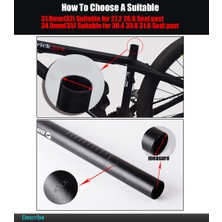Huoxun Shop C 28.6 mm Sarı Stil Mtb Yol Bisikleti Sabitleme Kelepçesi Aluminum Alaşımlı Aksesuar Parçası (Yurt Dışından)