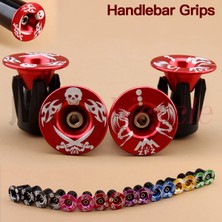 Huoxun Shop C Kırmızı Stil Muqzı Bisiklet Direksiyon Mtb Yol Bisikleti Katlanır Uç Kapakları Bisiklet Alüminyum Direksiyon Yüksek Kolu Kapağı (Yurt Dışından)
