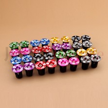 Huoxun Shop C Kırmızı Stil Muqzı Bisiklet Direksiyon Mtb Yol Bisikleti Katlanır Uç Kapakları Bisiklet Alüminyum Direksiyon Yüksek Kolu Kapağı (Yurt Dışından)