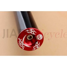 Huoxun Shop C Kırmızı Stil Muqzı Bisiklet Direksiyon Mtb Yol Bisikleti Katlanır Uç Kapakları Bisiklet Alüminyum Direksiyon Yüksek Kolu Kapağı (Yurt Dışından)