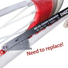 Huoxun Shop C Mavi Stil Mtb Bisiklet Zincir Aşınma Göstergesi Aracı Zincir Kontrol Setleri Çok Fonksiyonlu Dağ Bisikleti Yol Bisikleti Zincir Aracı Bisiklet Tamir Aracı (Yurt Dışından)