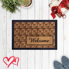 B Home Çıkarılabilir Paspas-Happy Valentines