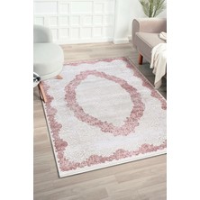 Kreasyon Halı Elkenz EK011 Beyaz Uzun Ömürlü Yumuşak Dokulu Salon Mutfak Koridor Oturma Odası Yolluk Halı