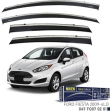 Niken Ford Fiesta Niken Kromlu Cam Rüzgarlığı 4lü Set 2009 2018