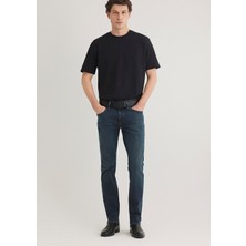 Mavi Marcus Lux Black Puslu Koyu Mavi Jean Pantolon 0035189351