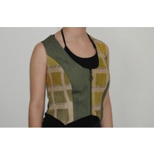 Kırkyama ( Patchwork ) Yelek
