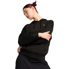 Puma Essentials Elevated Kadın Siyah Günlük Stil Sweatshirt 69090101