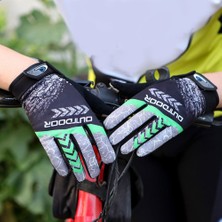Liangduo Shop Yeşil Stil L Boyutu Mtb Bisiklet Eldivenleri Bisiklet Eldiveni Yüksek Sıcaklık Dayanımı Dağ Bisikleti Sıcak Kaymaz Güneş Koruyucu Açık Motosiklet Eldivenleri (Yurt Dışından)