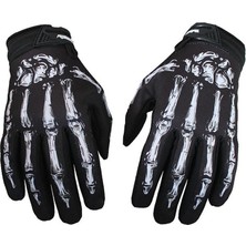 Liangduo Shop Yeşil Stil L Boyutu Bisiklet Eldivenleri Uzun Bisiklet Tam Parmak Eldiven Erkek Kadın Mtb Eldiven Guantes Ciclismo Bmx Dh Off Road Motokros Eldiven Kafatası Pembe (Yurt Dışından)