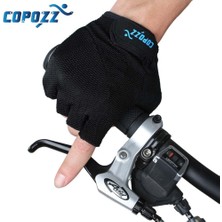 Liangduo Shop Siyah Stil M Boyutu Copozz Bisiklet Eldiveni Yarım Parmak Erkekler Yaz Spor Darbeye Dayanıklı Bisiklet Eldiven Jel Mtb Anti-Ter Bisiklet Eldivenleri Guantes Ciclismo (Yurt Dışından)