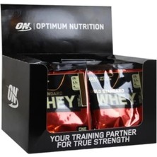 Optimum Nutrition Whey  gold Standard Çikolata Aromalı Şase 31 g 1 Servis  24'lü Paket